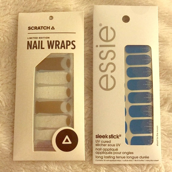 Essie and Scratch Nail Wraps- new never opened! - Picture 1 of 4